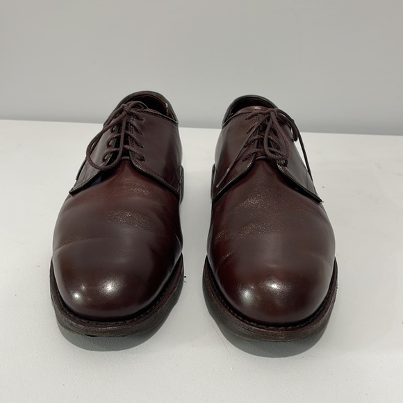 Allen Edmonds Lax Derby Oxford shoes size 10 D in chili color leather - Picture 5 of 16